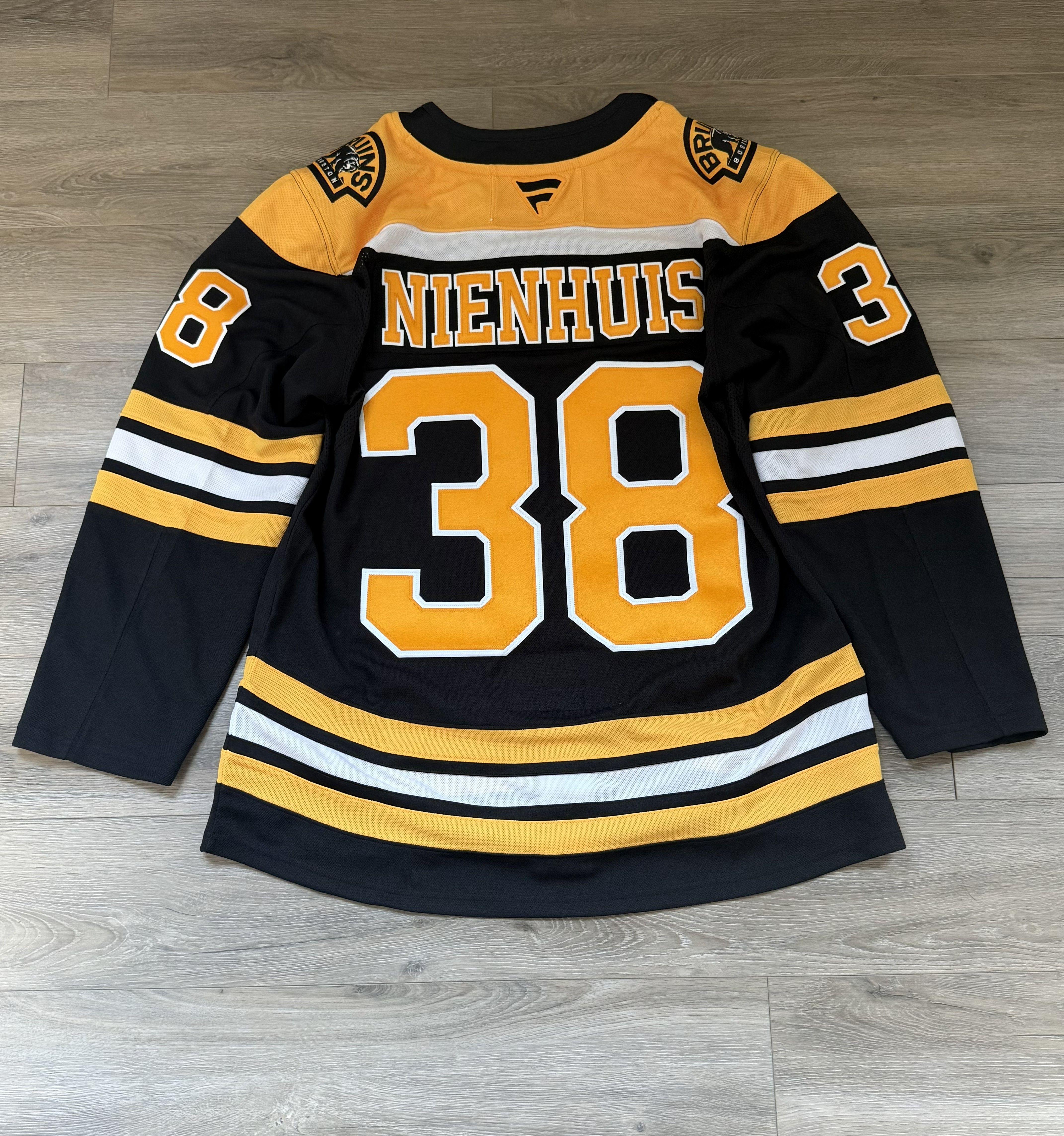 Kraig Nienhuis – Boston Bruins - Guaranteed Autographed NHL Alumni Jersey